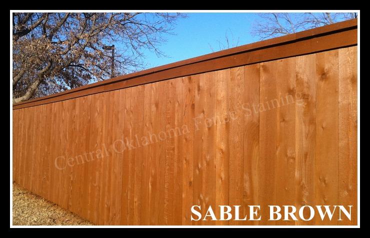Central Oklahoma Fence Staining - Yukon OK 73099 | 405-481-6866